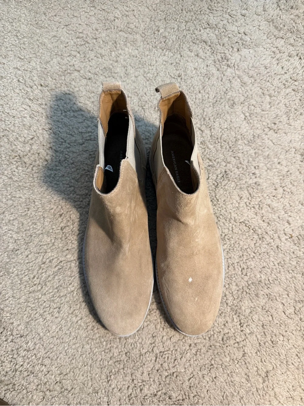 American Eagle Outfitters tan suede